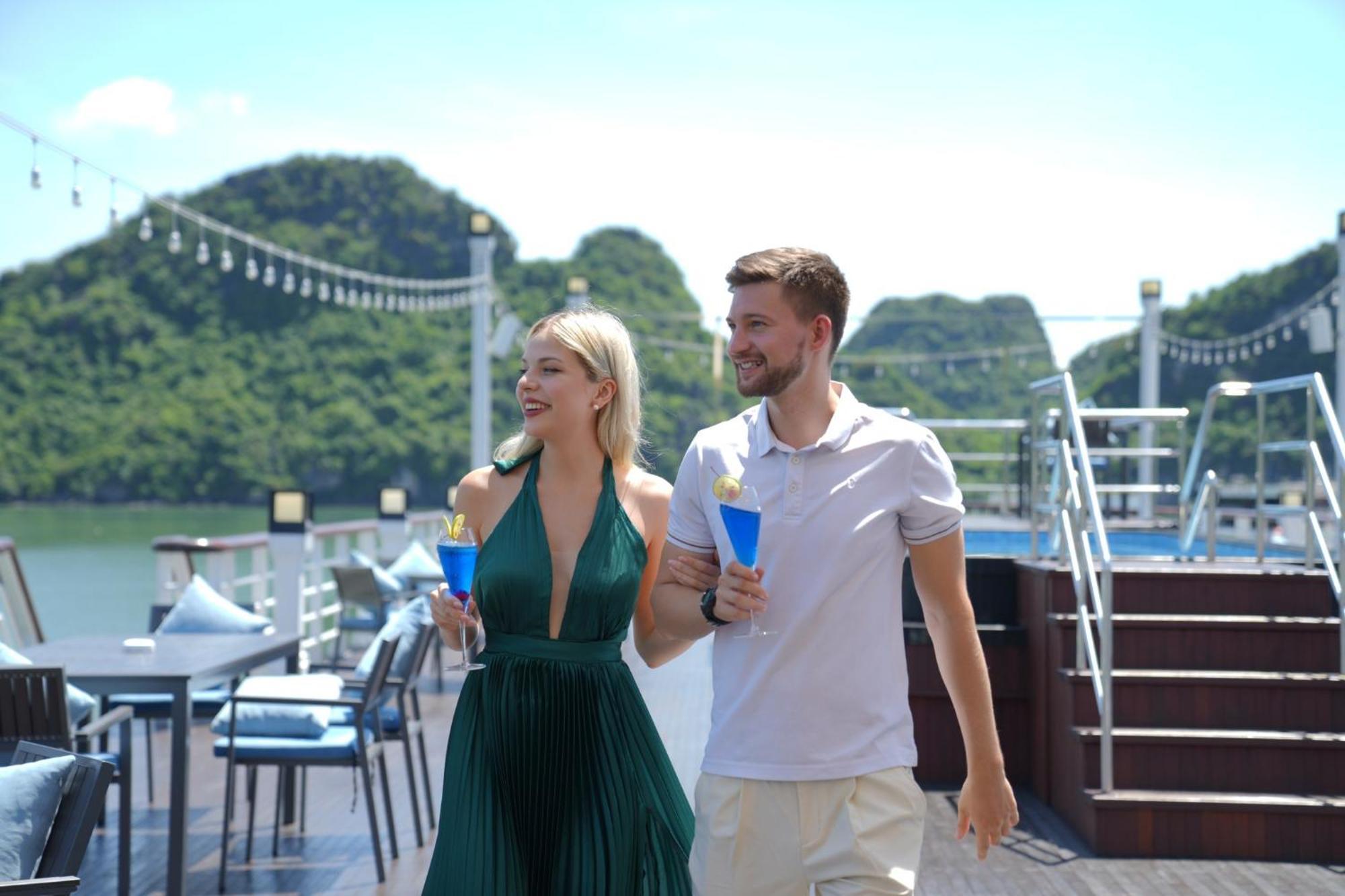 Paradise Grand Cruise - Lan Ha Bay Ha Long Bagian luar foto